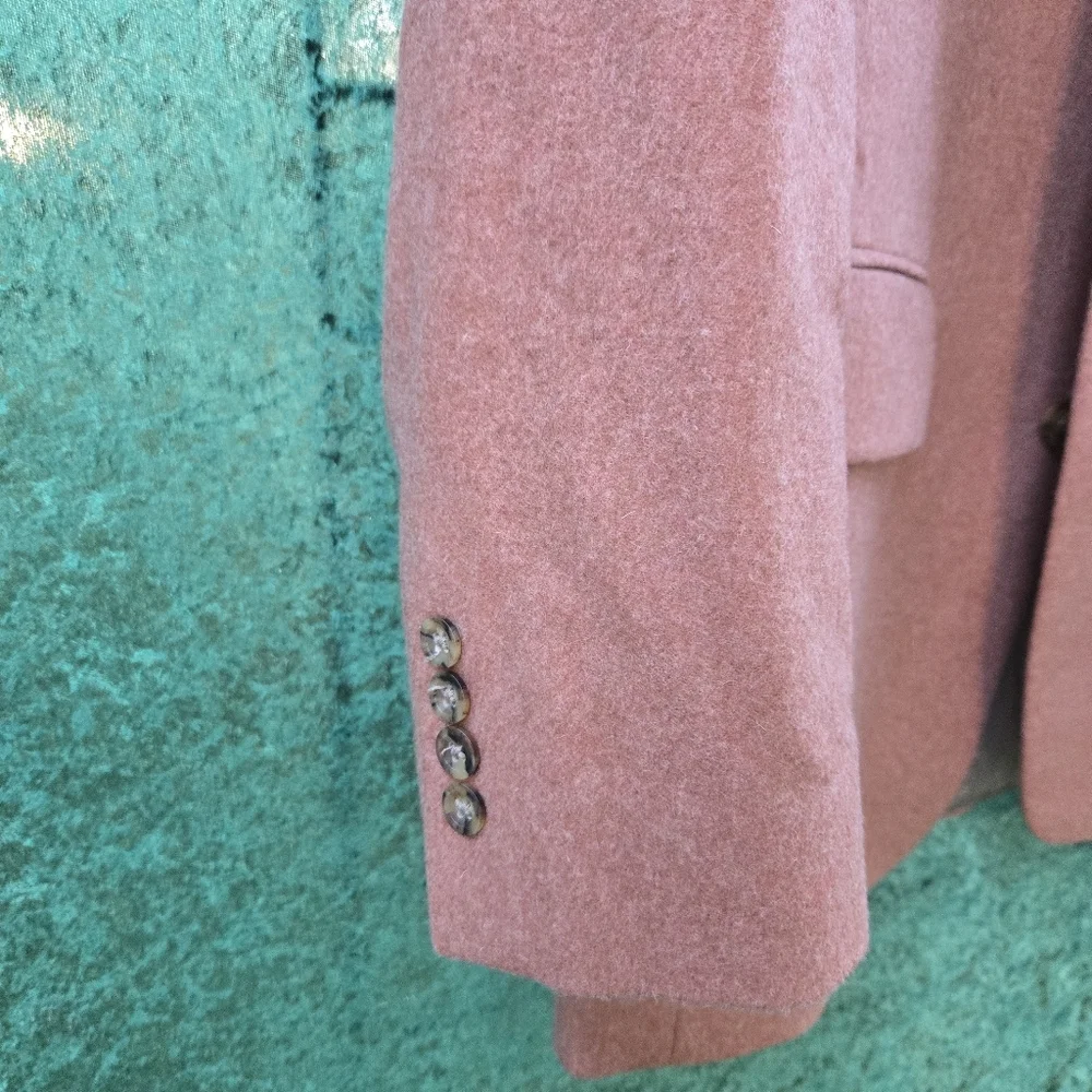 VINTAGE Oscar de la Renta Men's Blazer in Warm Salmon
